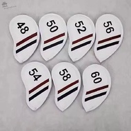 AUGUSTINA Sand Wedge Headcover, 56 58 60 Degree PU Leather Golf Wedge Cover, Universal Big Number Wa