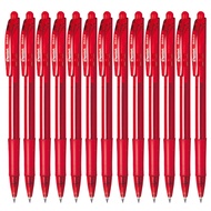 Pentel WOW Retractable Ballpoint Pen 0.7mm BK417-B (Red Ink) 12pcs/box