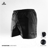 Eifrtn Black Sports Shorts with Pockets for Men and Women Running Cycling Badminton Padel Gym Fitnes
