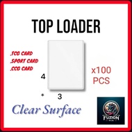 Toploader 100 PCS For TCG,CCG,SPORT CARD