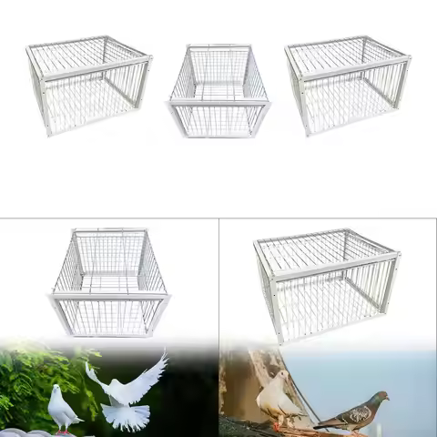 Pigeon Bird Trap Cage Automatic Pigeon Collection for Chicken Sparrows Feral