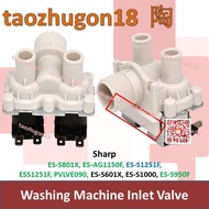 Sharp Washing Machine Water Inlet Valve ES-S801X ES-AG1150F ES-S1251F ESS1251F PVLVE090 ES-S601X ES-
