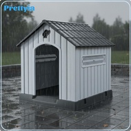 Prettyia Rainproof Large Dog House Warm Weatherproof Dog House Long-Lasting Sturdy