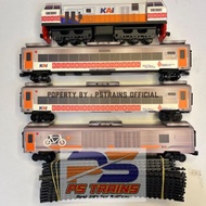 MESIN [ WITHOUT MACHINE ] INDONESIAN TRAIN TOY CC206 EXECUTIVE TRAIN SERIES G20 Handmade by PSTRAINS