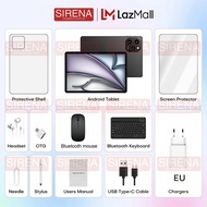 [ของแถมฟรี 10 ชิ้น] แท็บเล็ต DualSIM/4G/5G+wifi 2025 tablet 10.1นิ้ว Android 16 16GB RAM+1TB ROM ประ