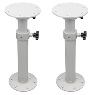 2X Adjustable Table Pedestal Detachable Table Base Stand Leg Base Mount -Frame Aluminum Alloy Table 