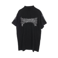 【二手】巴黎世家T卹，BALENCIAGA金屬Logo T卹，純棉T卹，男女通用，二手