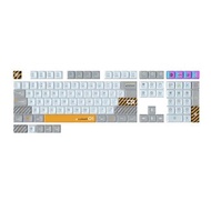 著陸系列 KDA PBT 5面熱升華 機械鍵盤鍵帽 113鍵 白