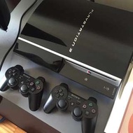 Playstation 3 PS3 with Joysticks and Games