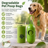 Cat Waste Bag 1 Year Disintegrate Pet Waste Bag Leak Resistant Biodegradable Dog Accessories