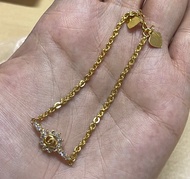 Gelang emas muda motif matahari + gelang emas muda 3 gram + gelang emas dewasa