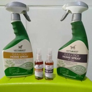 Vet's Best Flea Tick Home Spray Dog Cat 50ML Vets Vet Cat Flea Medicine