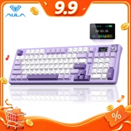 AULA S98 Pro wireless mechanical keyboard 96 keys hot-swappable tri-mode BT 2.4G USB gaming