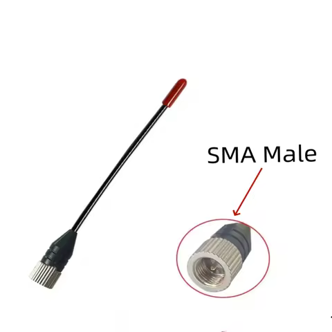quality 600/800MHz 710-782MHz wireless microphone vertical SMA male modified connector Burt's small 