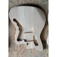 Jazzmaster body, raw condition, alder wood, 5 joints, smooth, just finishing or paint only