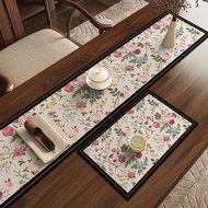 American Style Table Flag Luxury High End Dining Table Cloth Long Heat Insulation Mat Tea Ceremony W