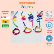 7-Color Bib Harness Set for Dogs and Cats