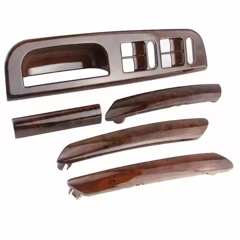 3B1 867 171 E Wood Color Window Control Panel+Handle Cover Trim for VW Passat B5 3B0 867 175