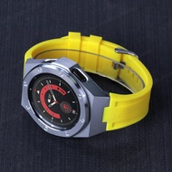 ชุดดัดแปลงสำหรับนาฬิกา Samsung Galaxy Watch 6/5/4 44Mm 45Mm 4 Classic 46Mm สร้อยข้อมือยาง Correa สำหรับนาฬิกา Samsung 4 Classic 46Mm ชุดแท่ง Case Galaxy Watch 5 Pro 45Mm (no watch)