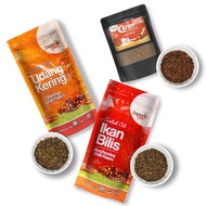 [Pack Of 3]Garlic Chili Flakes +Shrimp Chili Flakes + Ikan Bilis Chili Flakes