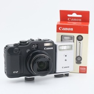 超新淨 佳能 Canon PowerShot G12 CCD 相機 + 原裝Canon 外置Flash