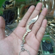 barang antik Miniature kuningan asli tradisional mini figure