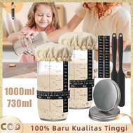 Fermentation Jar Sourdough Starter Jar 1 Set Sourdough Fermentation Jar Airtight Food Container