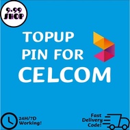 CELCOM TOPUP RELOAD PIN PREPAID SOFT PIN TOPUP FAST RM5 RM10 RM15 RM20 RM25 RM30 RM35 RM40 RM45 RM50 RM60 RM100