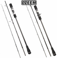 LZEEM Carbon Rod, 6000g Max Load 3-Piece Travel Jigging Rod, Professional Ceramic Guides MH 1.83-1.9
