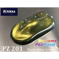 AIKKA SUPREME PEARLIZED PZ201 DARK OLIVE GREEN