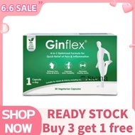 【New】Ginflex Capsules 30s | Support Joint & Muscular Pain, Quick Pain Relief, Arthritis | Ultravite 
