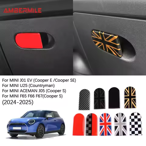 LHD For Mini Cooper S Countryman J01 J05 U25 F65 F66 F67 JCW Aceman Car Glove Box Handle Decorative 