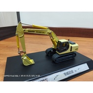 komatsu pc200 pc 200 diecast excavator model excavator 1/43 scale limited edition with case