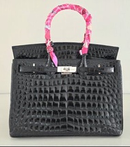 COCCO Genuine Crocodile Leather Birkin 🐊 真鱷魚皮袋
