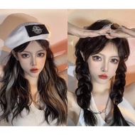 [Peinn] 60cm Long Curly Clip-in Wig for Women - Easy-to-Use Natural Strip Clip-in Hair