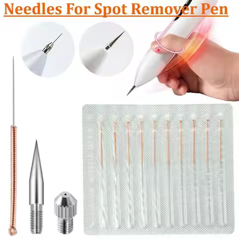Beauty Laser Spot Remover Needle Roller Tattoo Needles Freckle Needle Mole Removal Pen Needle Micro 