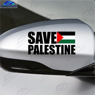 Cutting sticker palestine Car Mirror cutting sticker free palestine Car sticker Quality