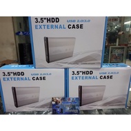 3.5" SATA METAL R-ONE USB 2.0 Aluminum Hard Drive Case