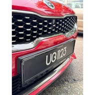 Embossed Car Number Plate 3D [HC- 6 FONT]（SPEACIAL FONT）