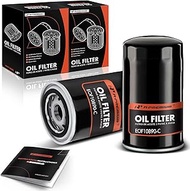 A-Premium 10K Miles Protection Spin On Oil Filter Compatible with Ford F-250 Super Duty 2011-2023, F