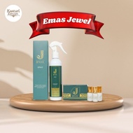 Kasturi Jewel Gold Package - Peace of Soul - 1 Bottle of Jewel Spray + 3 Jewel Roll-on Bottles