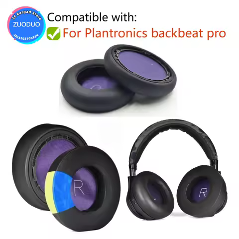 Replacement Ear Pads for Plantronics backbeat pro Headphones Ear Cushions, Headset Earpads, Ear Cups