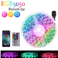 4M Colorful RGB 5050 LED Strip, 44 Key Remote APP Control Music Sync for TV Backlight Atmosphere