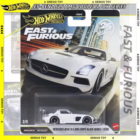 Hot Wheels Premium 2026 Fast & Furious 25th Anniv. MERCEDES-BENZ SLS AMG COUPÉ 1:64 Diecast Alloy Me