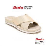 Bata บาจา Comfit รองเท้าเพื่อสุขภาพแบบสวม พร้อมเทคโนโลยีคุชชั่น รองรับน้ำหนักเท้า สำหรับผู้หญิง รุ่น AURORA สีเบจ 5018096 สีน้ำเงิน 5019096