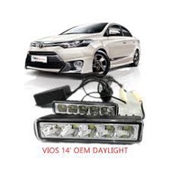 Toyota Vios 2014 / Vigo 2012 / Fortuner 2012 V2 OEM TRD Bodykit Led daytime Running Light Daylight D