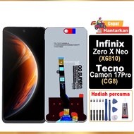 For Infinix Zero X Neo X6810 Tecno Camon 17 Pro CG8 LCD Original