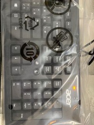 送咖啡 acer 原廠 桌上型電腦 USB 鍵盤 DKUSB1P02E 非 羅技 滑鼠 無線 藍芽 缺貨中