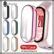 TPU Case for Xiaomi Mi Smart Band 10 Soft Sport Screen Protector Protective Cover Bumper Accessories