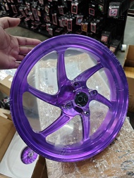 ชุดล้อ หน้าหลัง CNC Giorno+ (พร้อมจุ๊บลม CNC) ล้อ Giorno 125 ทั้งแบบไดร์สี และ สีพาวเดอร์โค้ท (Powde